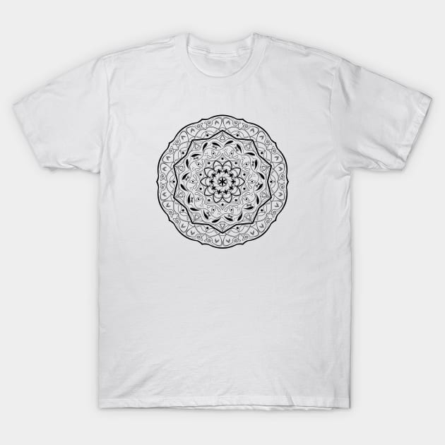 Sacred Mandala T-Shirt by CelestialStudio